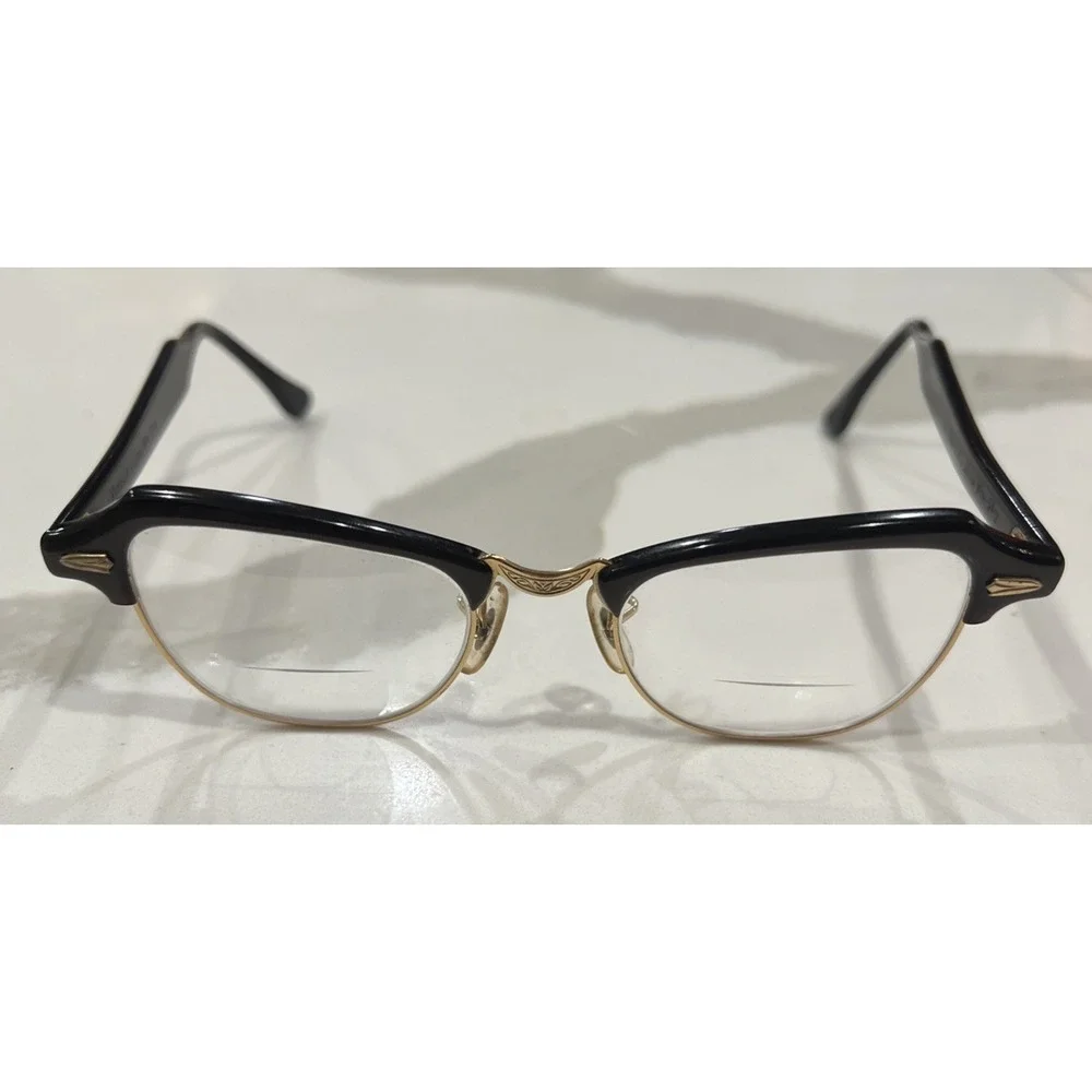 Vintage Bausch & Lomb 1/10 12K GF Gold Filled/Plate Eyeglass Frames 20-46